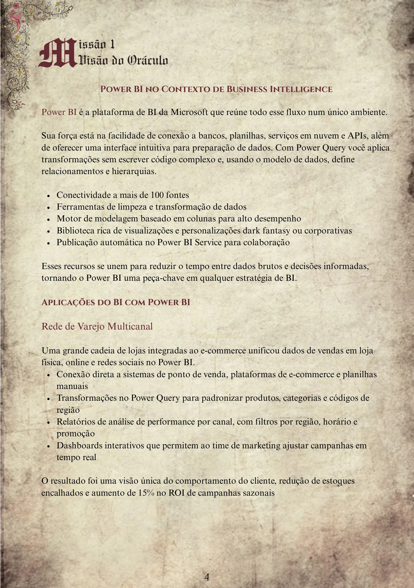 Página 2 — Amostra do e-book Power BI Edição Arcana